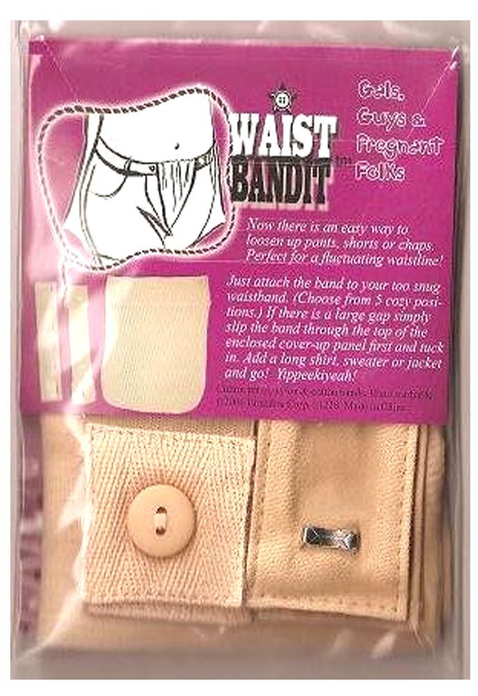 Braza Waist Bandit Waist Band Extenders-for Weight Gain/Maternity Pants & Skirts - Image 3