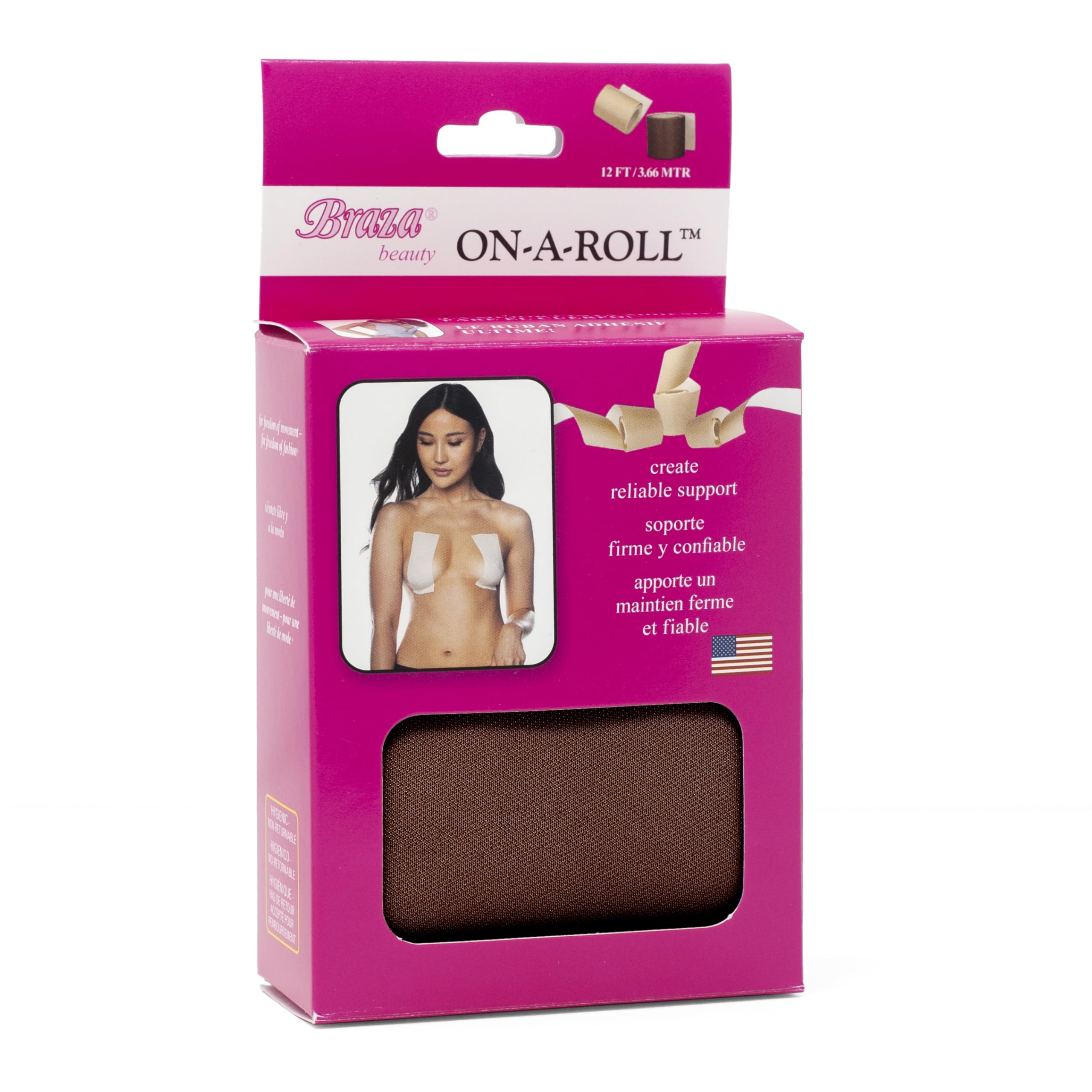 Braza Women's On-A-Roll Body Tape, 10250, Nude, O/S - Image 5