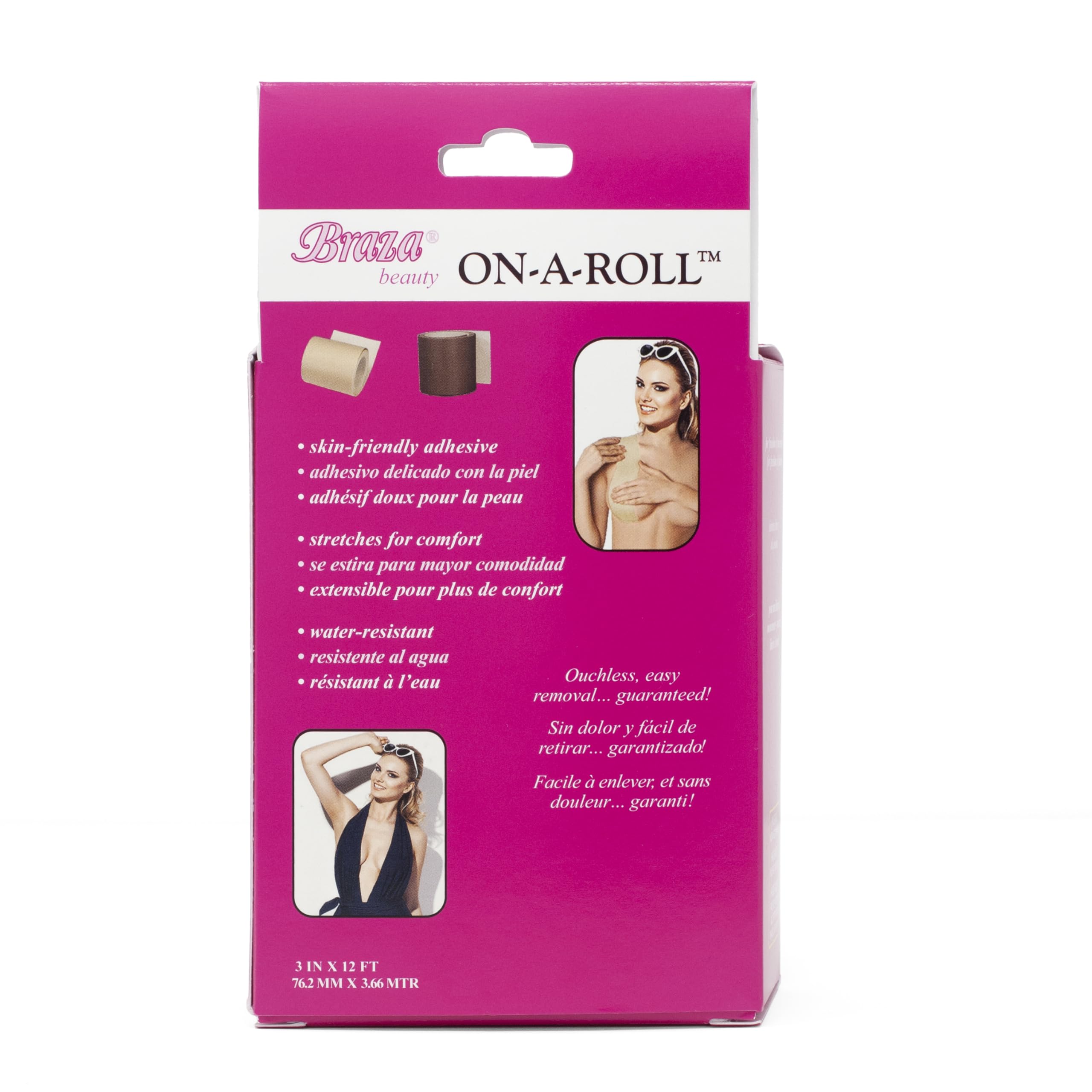Braza Women's On-A-Roll Body Tape, 10250, Nude, O/S - Image 6